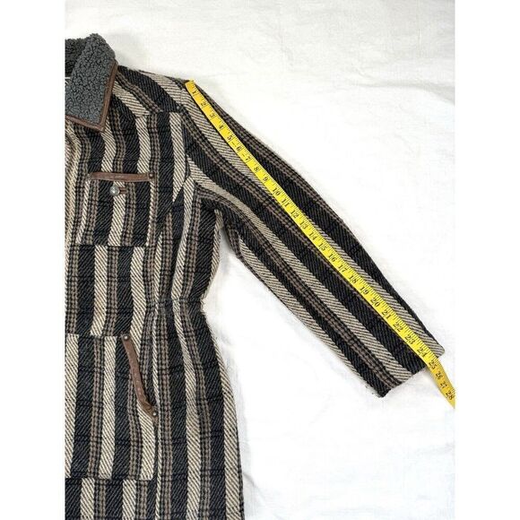 Double D Ranch Wool Western Jacket Judge Roy Bean Tweed Elbow Patches 2X READ - Picture 16 of 16